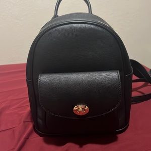 Small black backpack